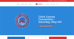 Desktop Screenshot of clarkgop.org